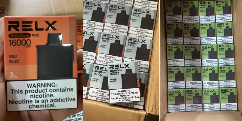 RELX悅刻PowerCase16000口拋棄式煙彈現貨-專用X-BOX主機 RELX悅刻PowerCase16000口拋棄式煙彈現貨-專用X-BOX主機
